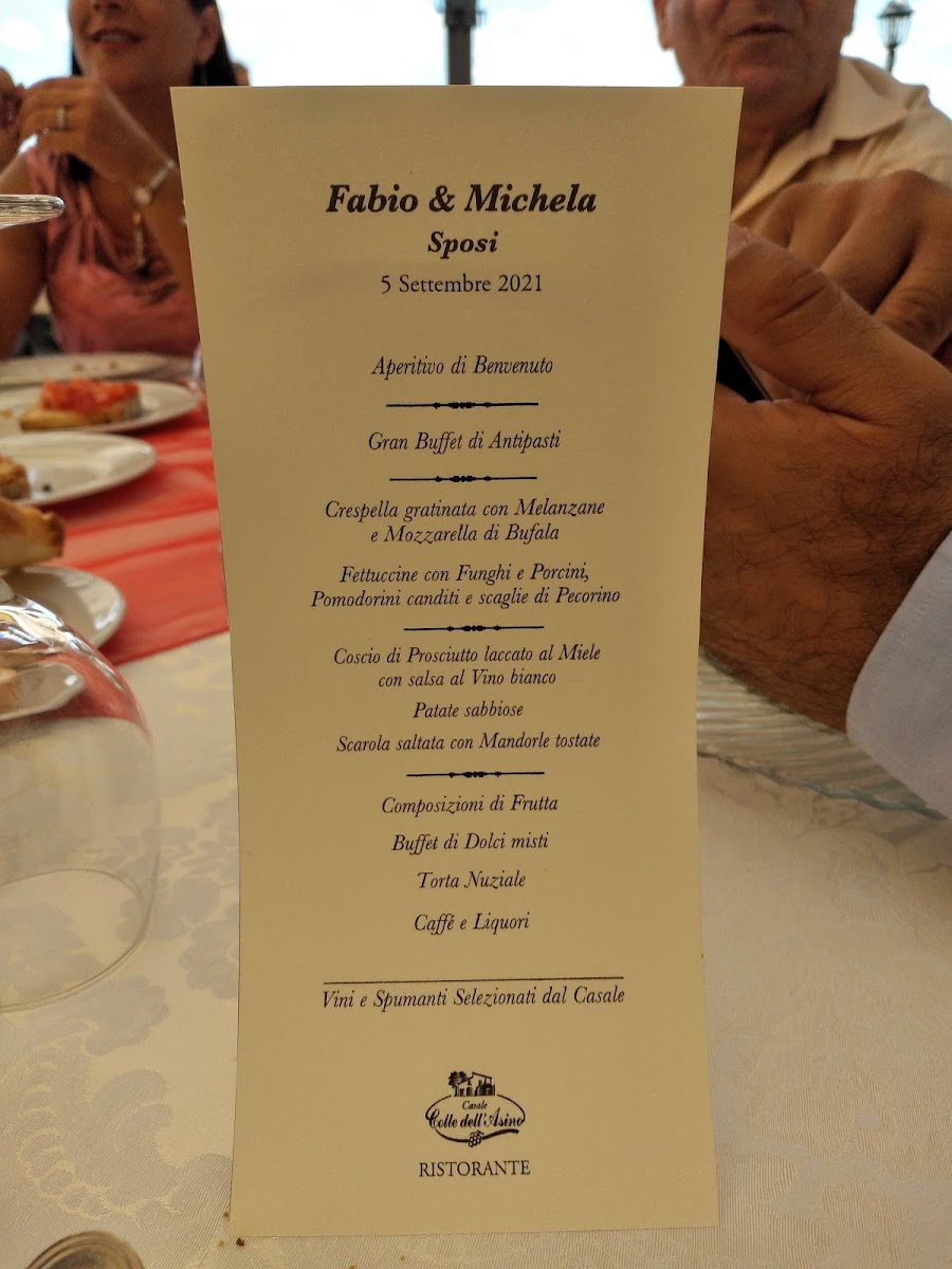 Menu Casale Colle Dell'asino Ristorante E Residence-9